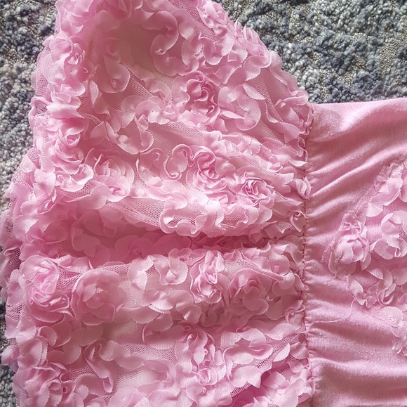 Pink Ruffle Dress - Picture 3 of 3